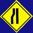 JALAN SEMAKIN SEMPIT DARIPADA SEBELAH KIRI