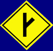 JALAN MENYIMPANG DI SEBELAH KANAN