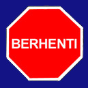 BERHENTI DI PERSIMPANGAN