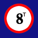 KENDERAAN MELEBIHI BERAT 8 TAN DILARANG MASUK