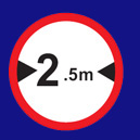 KENDERAAN YANG MELEBIHI LEBAR YANG DITETAPKAN DILARANG MASUK